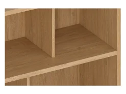 Librería de diseño acabado roble 140 cm EPURE