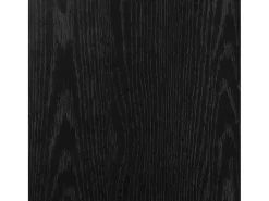 Librería de madera contrachapada roble negro 60x24x85 cm