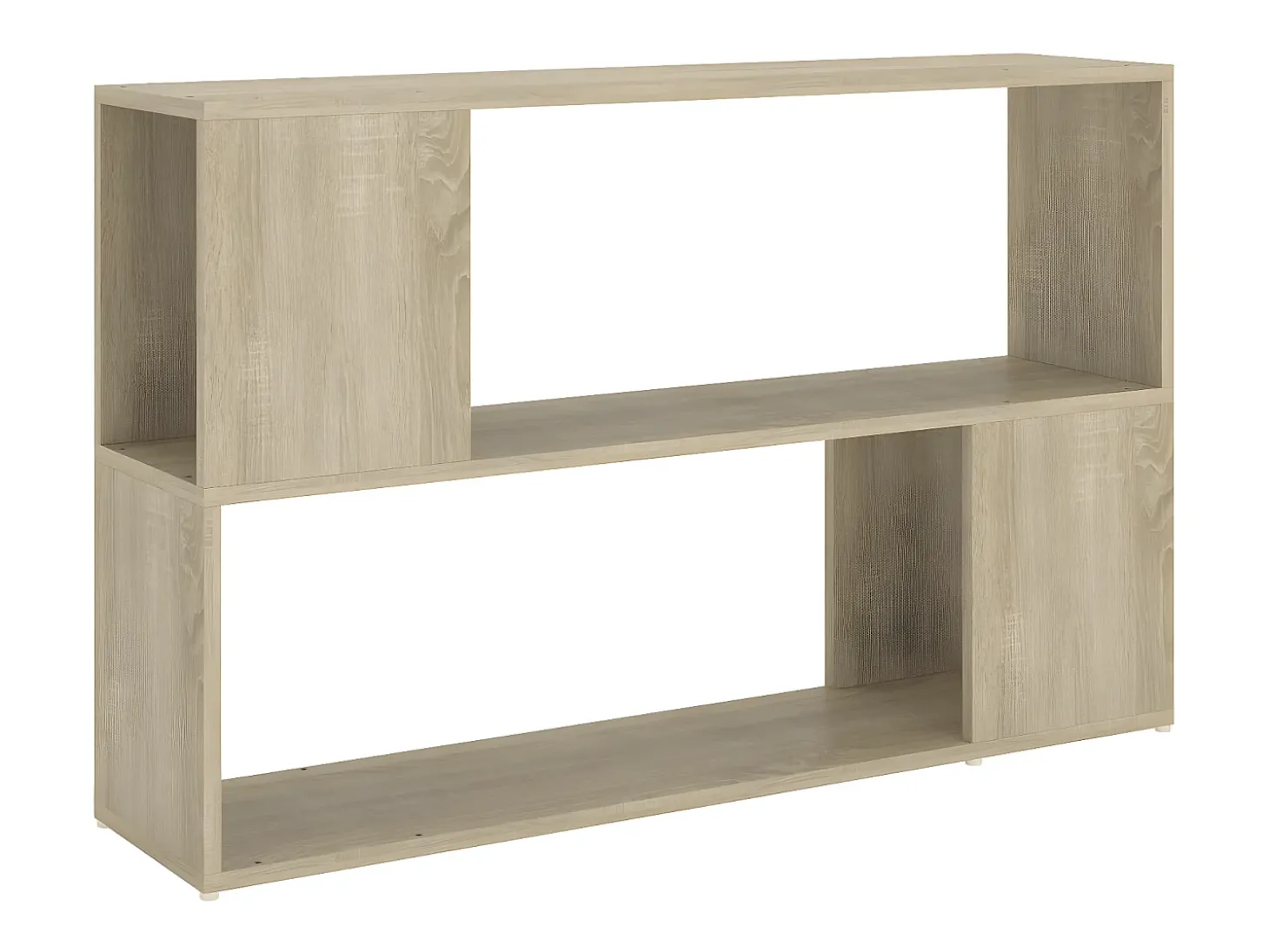 Librería de madera contrachapada roble Sonoma 100x24x63 cm