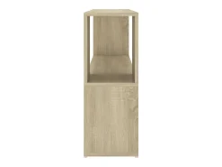 Librería de madera contrachapada roble Sonoma 100x24x63 cm