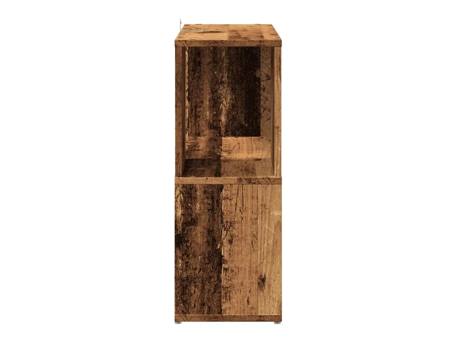Librería de madera de ingeniería madera envejecida 60x24x63 cm