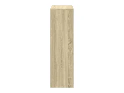 Librería divisor 3 niveles madera roble Sonoma 99x29x99 cm