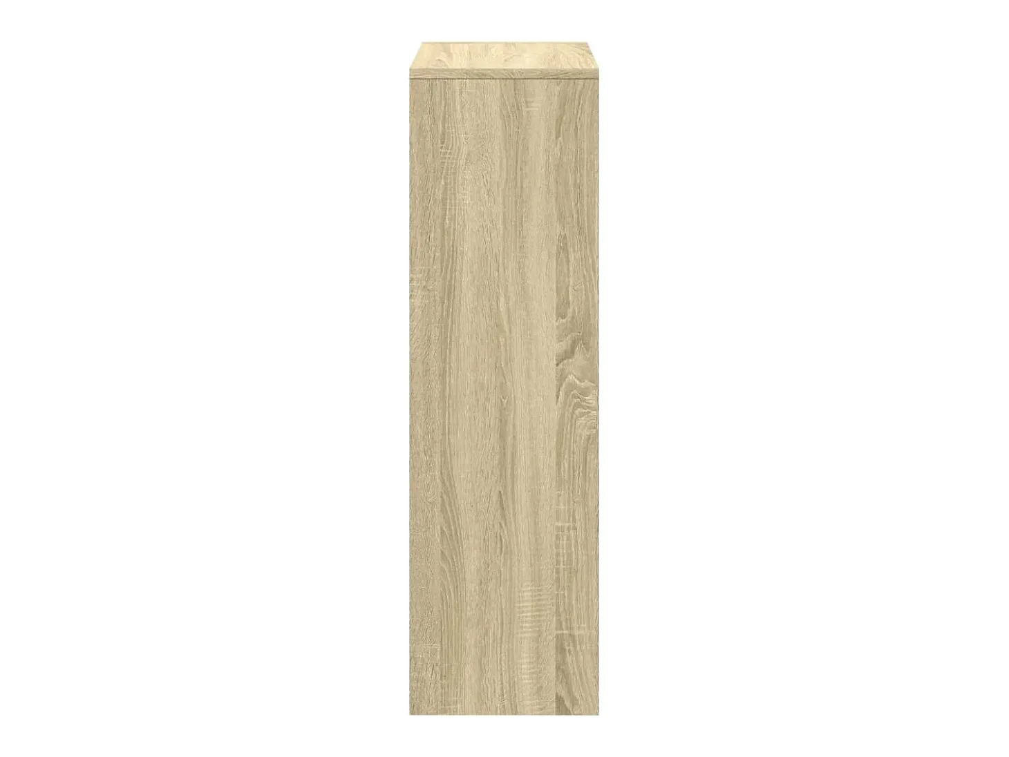 Librería divisor 3 niveles madera roble Sonoma 99x29x99 cm