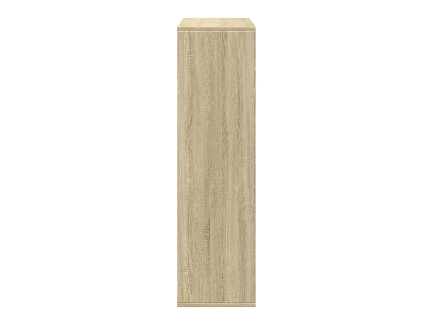Librería divisor madera ingeniería roble Sonoma 69,5x29x103,5cm