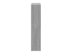 Librería divisor madera ingeniería gris Sonoma 69,5x29x137,5 cm