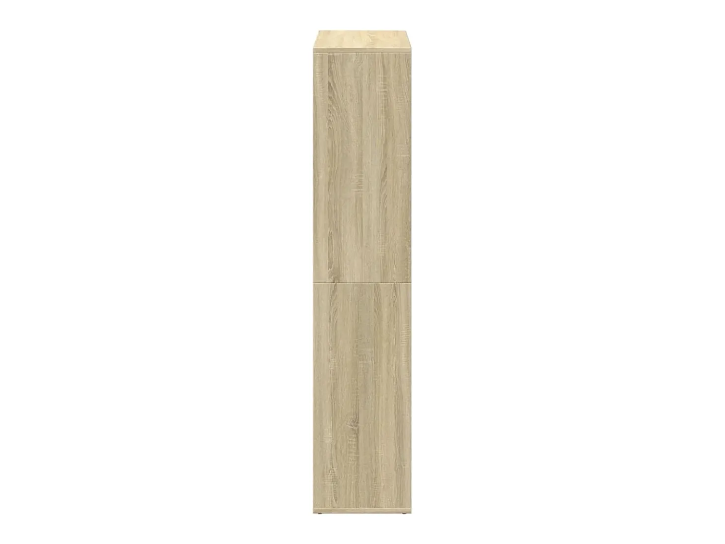 Librería divisor madera ingeniería roble Sonoma 69,5x29x137,5cm