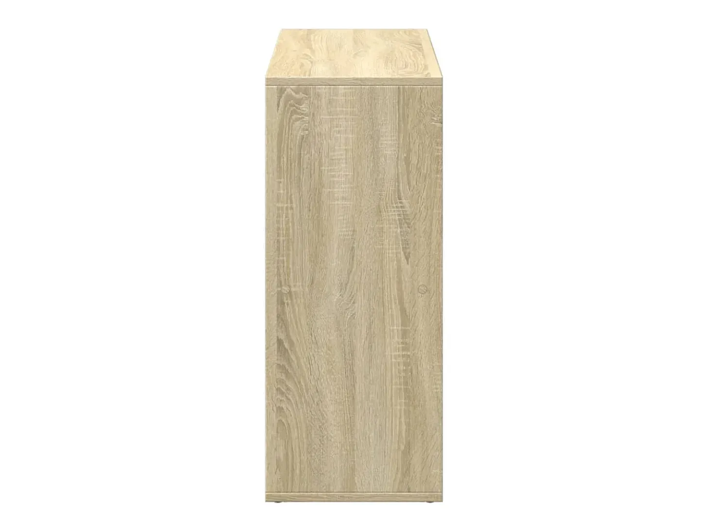 Librería divisor madera ingeniería roble Sonoma 69,5x29x69,5 cm