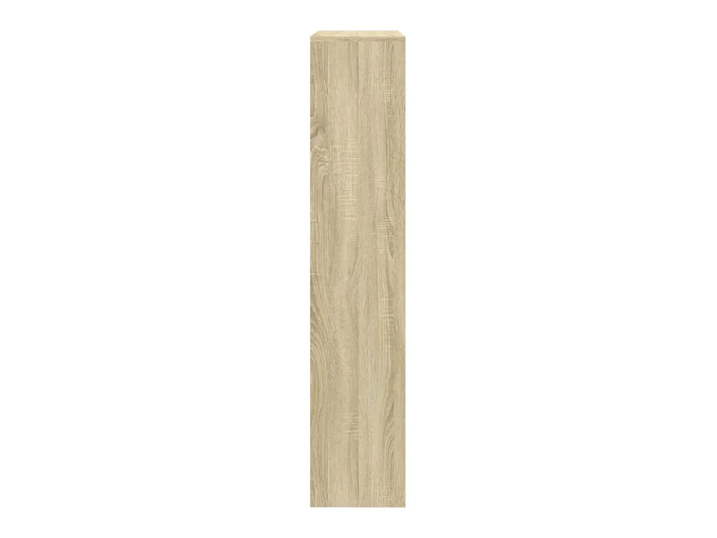 Librería divisora 4 niveles madera Sonoma 143,5x29x143,5 cm