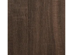 Librería divisora 3 niveles madera marrón roble 123x29x123 cm