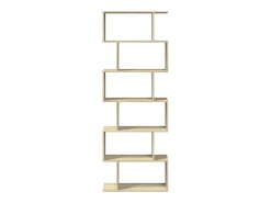 Librería divisora 6 niveles madera roble Sonoma 70x24x193 cm