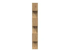 Librería divisora 6 niveles madera roble artisan 70x24x193 cm