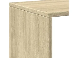 Librería divisora madera ingeniería roble Sonoma 67x25x161,5 cm