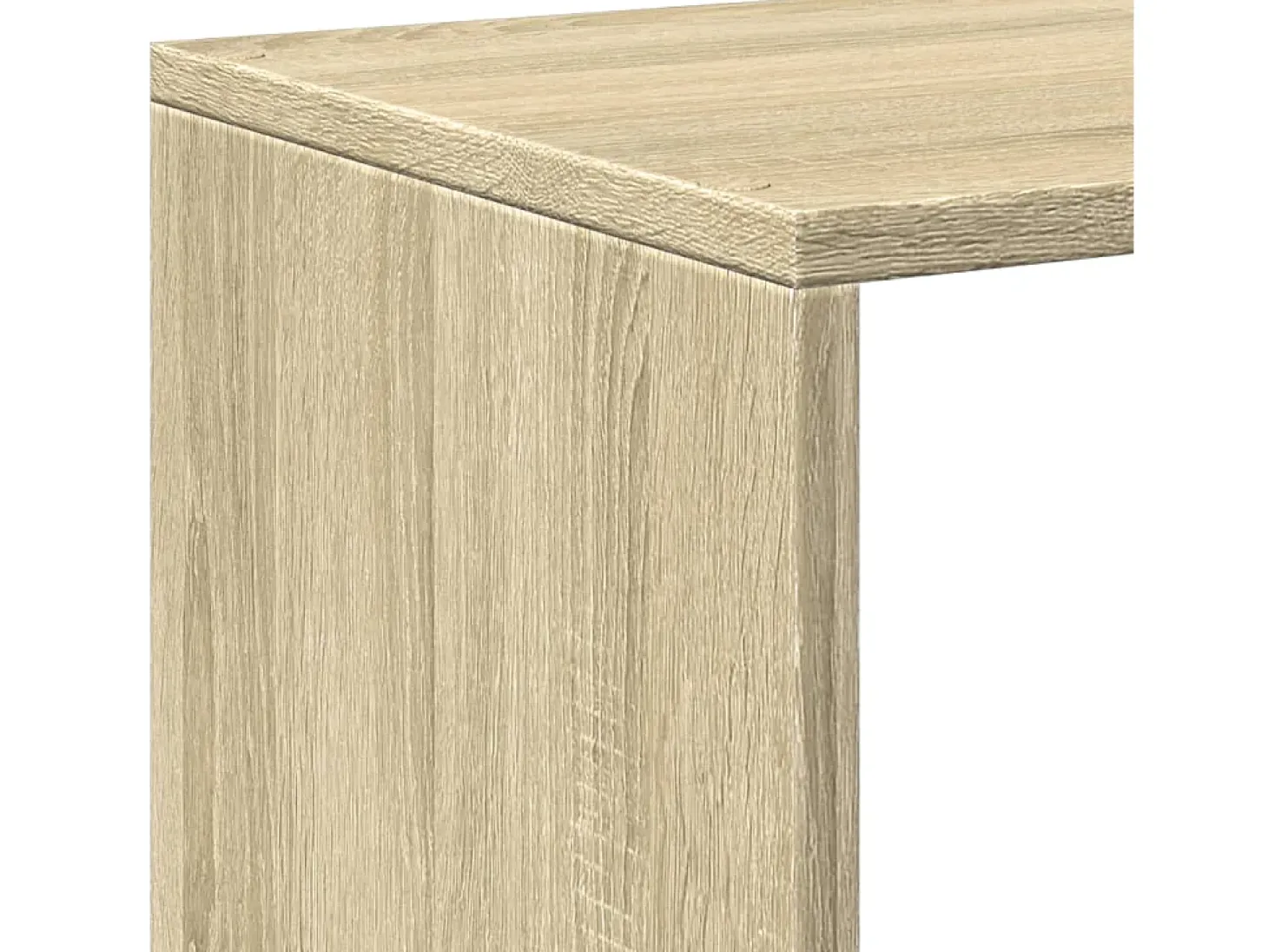 Librería divisora madera ingeniería roble Sonoma 67x25x161,5 cm