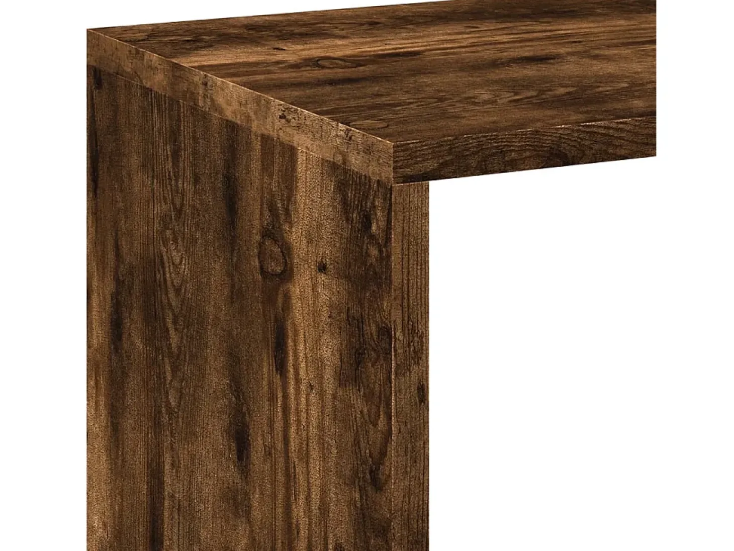 Librería divisora madera roble ahumado 102x29x103,5 cm