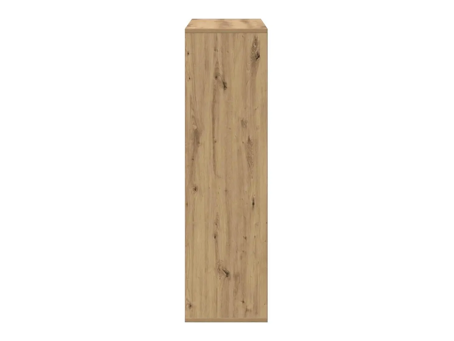 Librería divisora madera roble artisan 69,5x29x103,5 cm