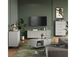 Librería gris 36x36x120 eliza