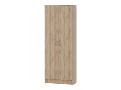 Librería haaus Flint, 2 puertas, Roble Sonoma, 70 x 32 x 196 cm