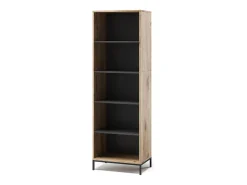 Librería roble vikingo 60x40x180 eliza