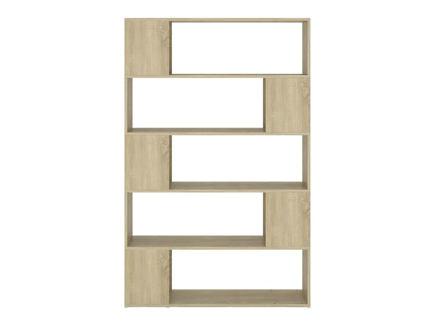 Librería separador contrachapada roble Sonoma 100x24x155 cm