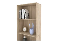 Librería sonoma 60x30.4x190 bob