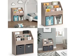 Librería sonoma 72x30.7x79 luigi