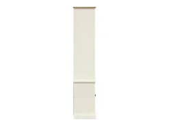 Librería VIGO madera maciza de pino blanco 85x35x170 cm