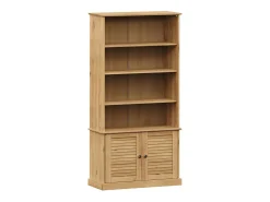 Librería VIGO madera maciza de pino 85x35x170 cm
