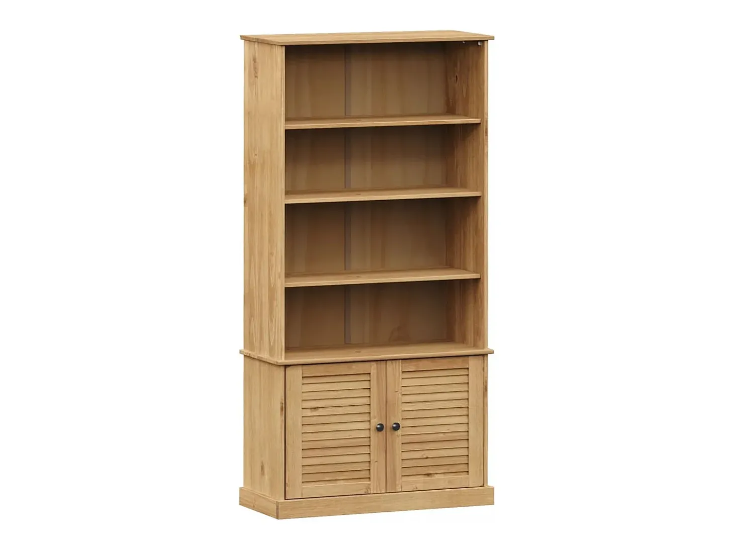 Librería VIGO madera maciza de pino 85x35x170 cm