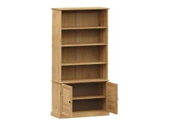 Librería VIGO madera maciza de pino 85x35x170 cm