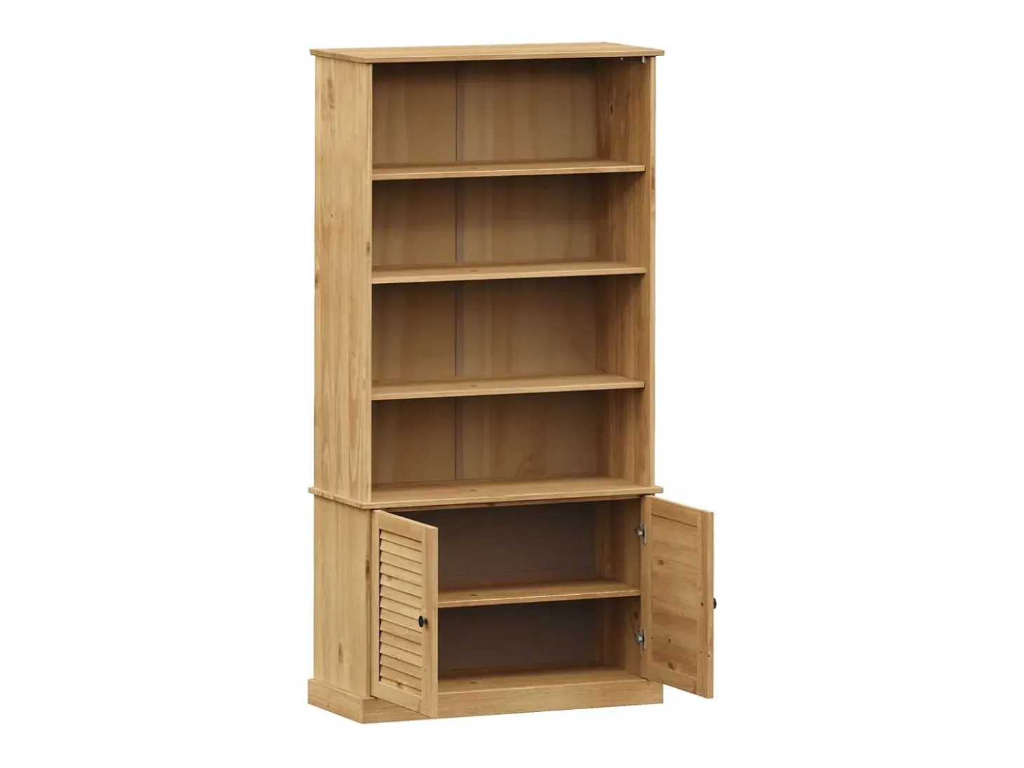 Librería VIGO madera maciza de pino 85x35x170 cm