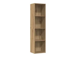 Librería/Mueble TV madera vieja 36x30x143cm madera de ingeniería