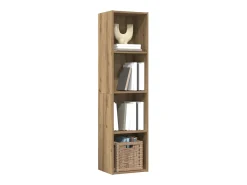 Librería/Mueble TV madera vieja 36x30x143cm madera de ingeniería