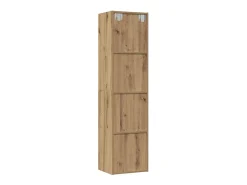 Librería/Mueble TV madera vieja 36x30x143cm madera de ingeniería