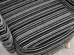 Línea 1.0 - Sillón Relax Bouclé con Reposabrazos con Bolsillos - Confort Ergonómico - Color Caqui - Para Decorar Cualquier Habitación