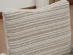 Línea 1.0 - Sillón Relax Bouclé con Reposabrazos con Bolsillos - Confort Ergonómico - Color Caqui - Para Decorar Cualquier Habitación