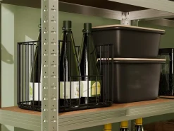 MAG- Estante de almacén de metal estable y duradero - 5 estantes