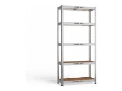 MAG- Estante de almacén de metal estable y duradero - 5 estantes