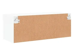 Mano Mueble para TV con luces LED blanco 80x30x30 cm