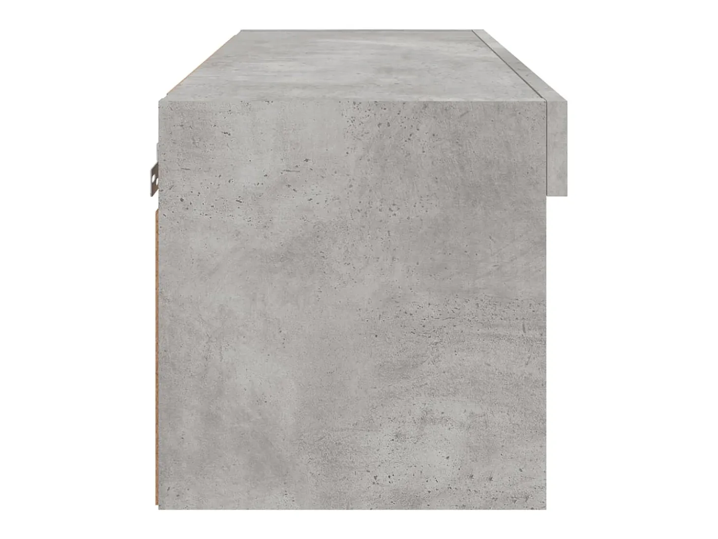 Mano Mueble para TV con luces LED gris hormigón 60x30x30 cm