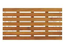 Marc-Joseph-Paul Mesa de cafetería plegable madera acacia y acero 100x54x71 cm