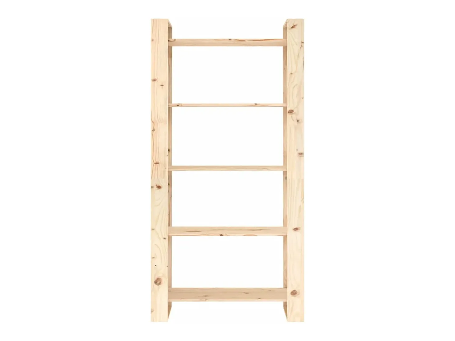 Marie-Pauline Librero/Biblioteca 80x35x160 cm Madera Maciza