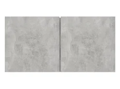 Masimo Muebles de salón colgantes 3 unidades gris hormigón 60x30x30 cm