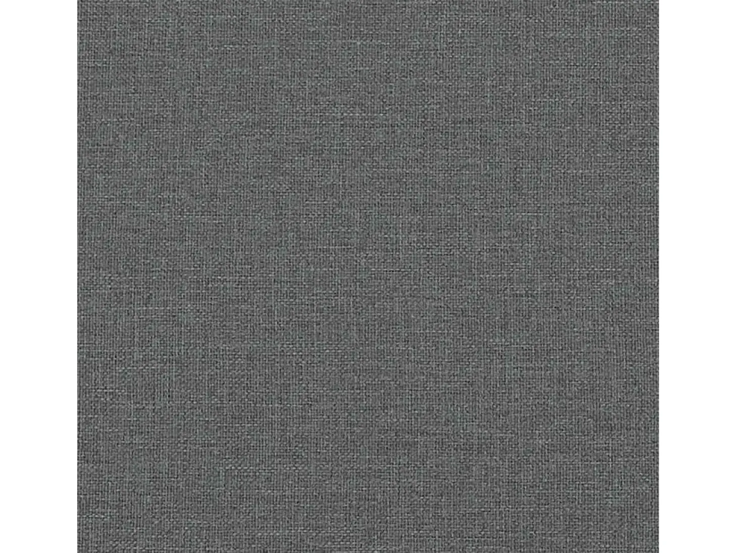 Mecedora con reposapiés Tela gris oscuro
