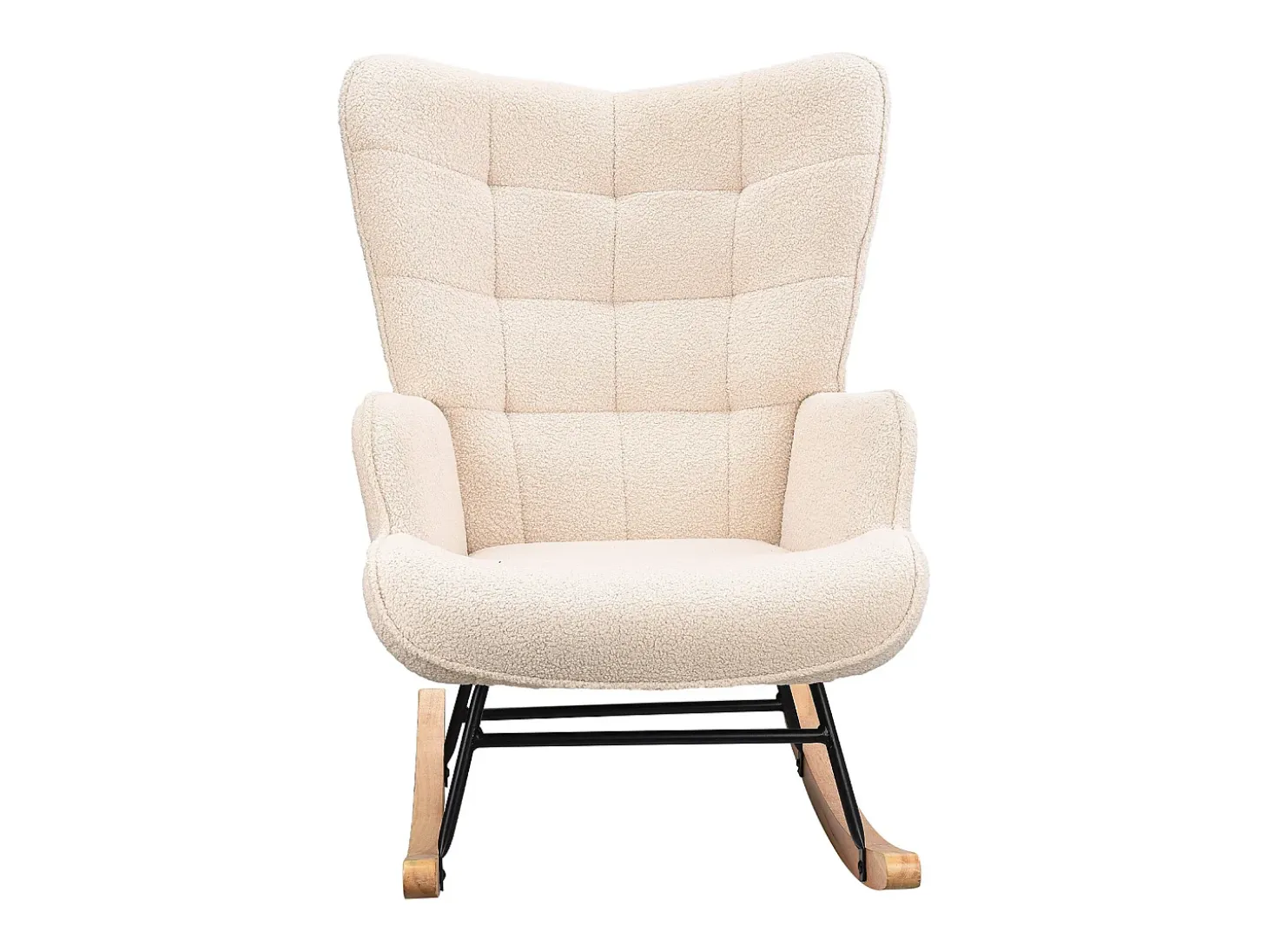 Mecedora ergonómica para adultos, para exterior e interior, color gris