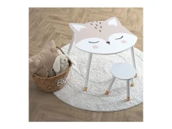 Mesa mdf blanco 43x62x64cm
