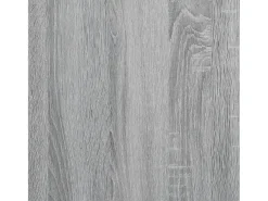 Mesa alta con estantes madera gris Sonoma 90x47,5x103,5 cm