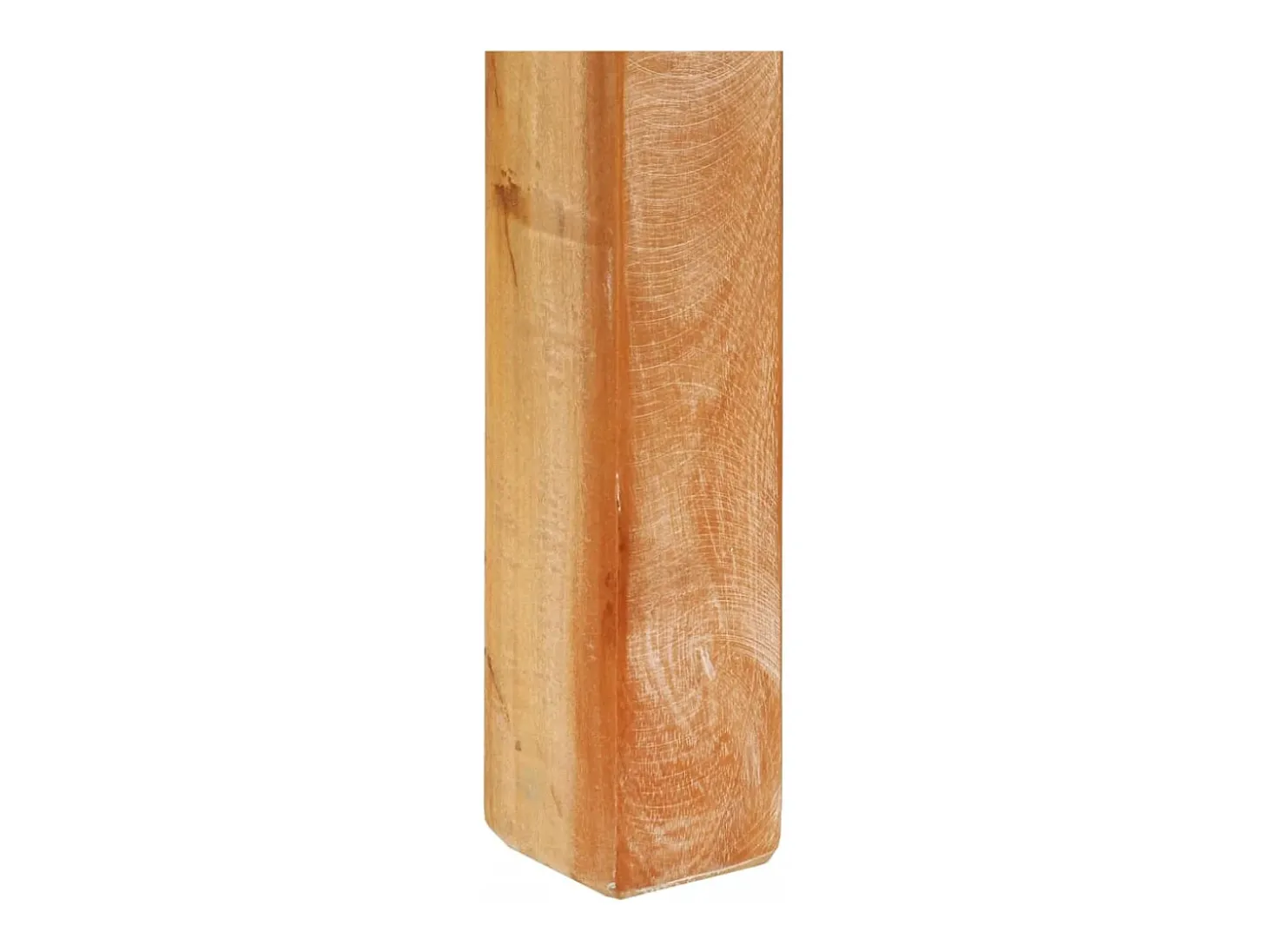 Mesa alta de bar madera maciza reciclada 112x55x108 cm