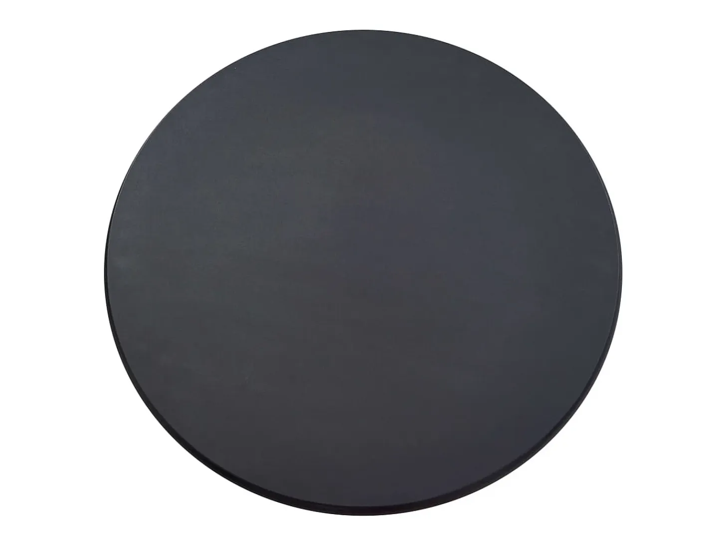 Mesa alta de cocina MDF negro 60x107,5 cm ES625250