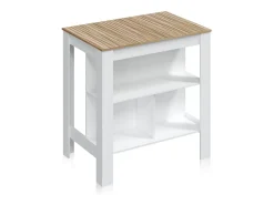 Mesa alta Nitza Blanco Artik (Blanco Mate) - Natur