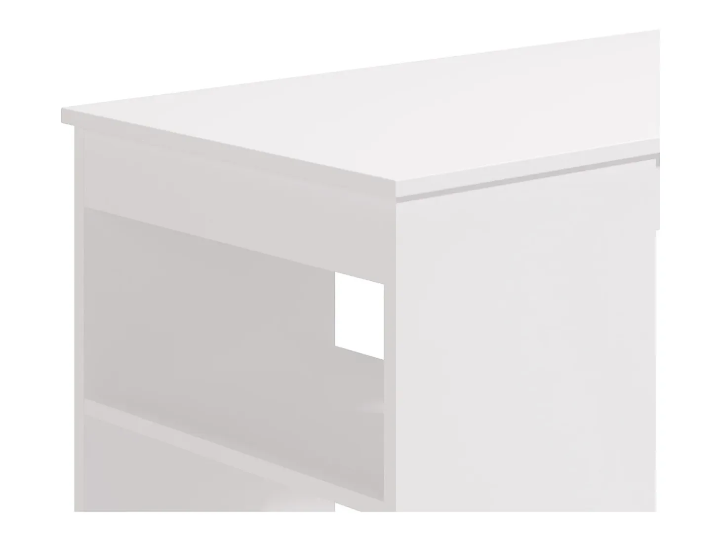 Mesa alta 120x50 cm Blanca